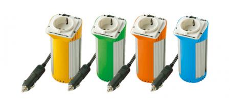 140 W:n Coca-Can-muunnin siniaaltovirralle 12 Vdc - 220 Vc, USB-portti (EU) - COCA CAN -muunneltu siniaaltoinvertteri 140 W (EU)